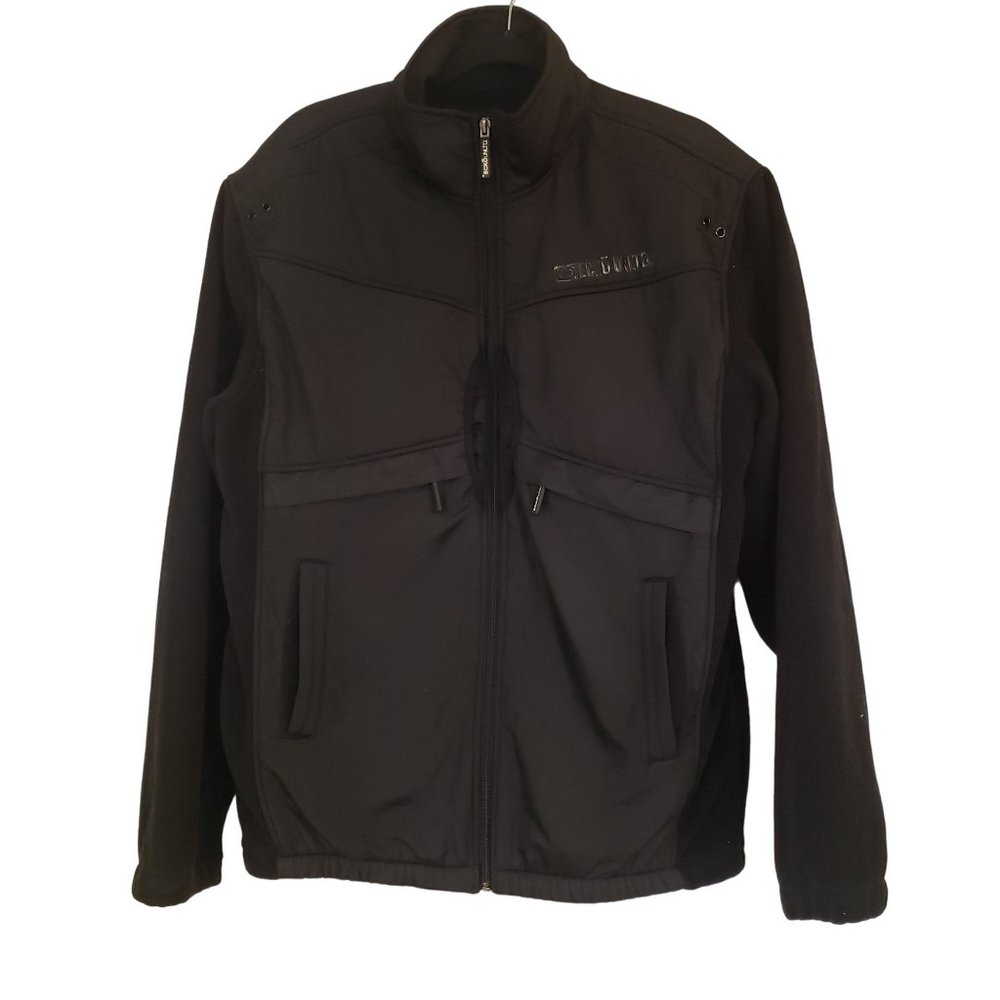 ECKO UNLTD. Jacket size Large Black‎ zipper Y2K till infinity